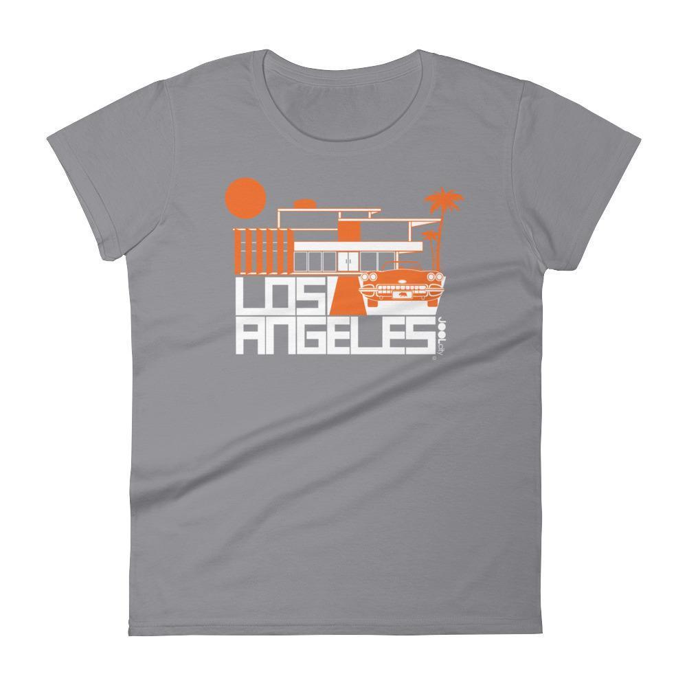 Los Angeles  Mod-House Ride  Women's  Short Sleeve T-Shirt T-Shirt Storm Grey / 2XL designed by JOOLcity