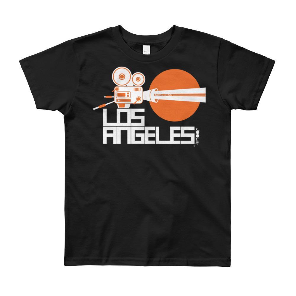 Los Angeles Movie Star Short Sleeve Youth T-shirt T-Shirt Black / 12yrs designed by JOOLcity