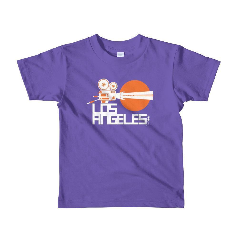 Los Angeles Movie Star Toddler Short-Sleeve T-Shirt T-Shirt Purple / 6yrs designed by JOOLcity