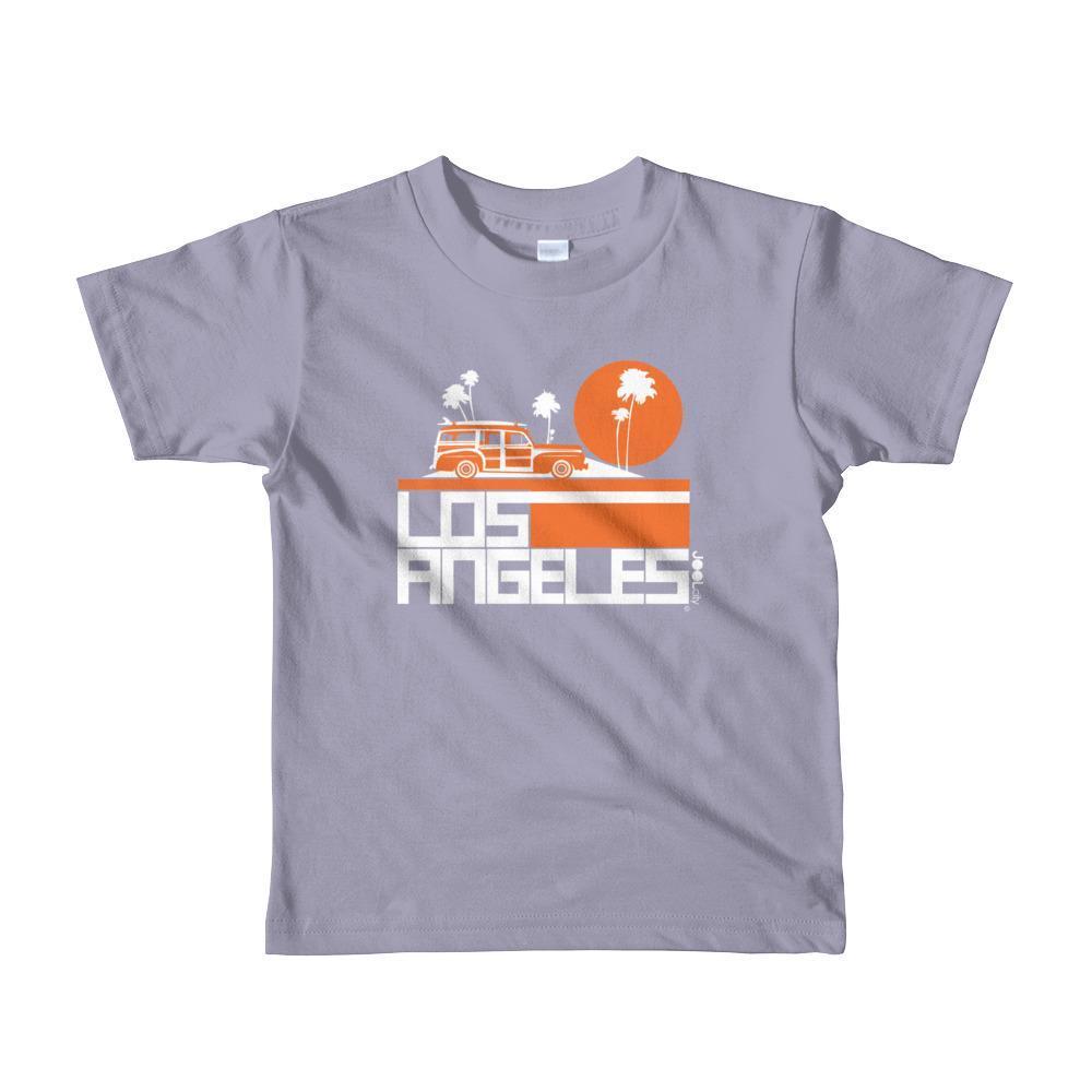 Los Angeles Woody Wagon Toddler Short-Sleeve T-Shirt T-Shirt Slate / 6yrs designed by JOOLcity