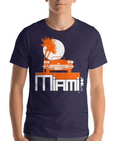 Miami Palm Cruise Short-Sleeve Men's  T-Shirt T-Shirt  designed by JOOLcity