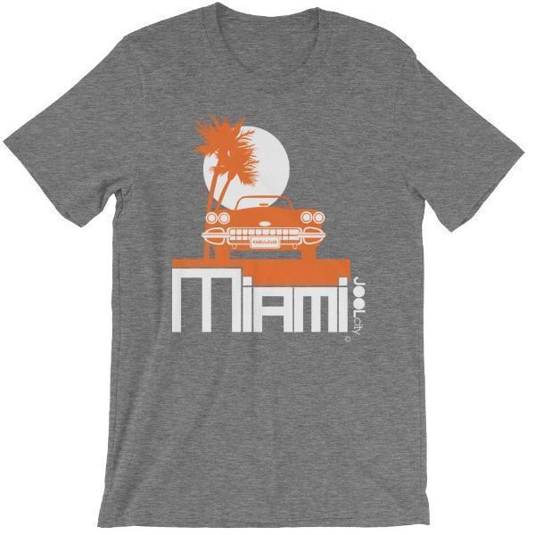 Miami Palm Cruise Short-Sleeve Men's  T-Shirt T-Shirt Deep Heather / 2XL designed by JOOLcity