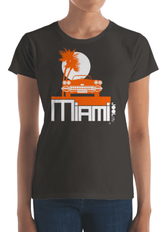 Miami Palm Cruise Women's Short Sleeve T-shirt T-Shirt  designed by JOOLcity