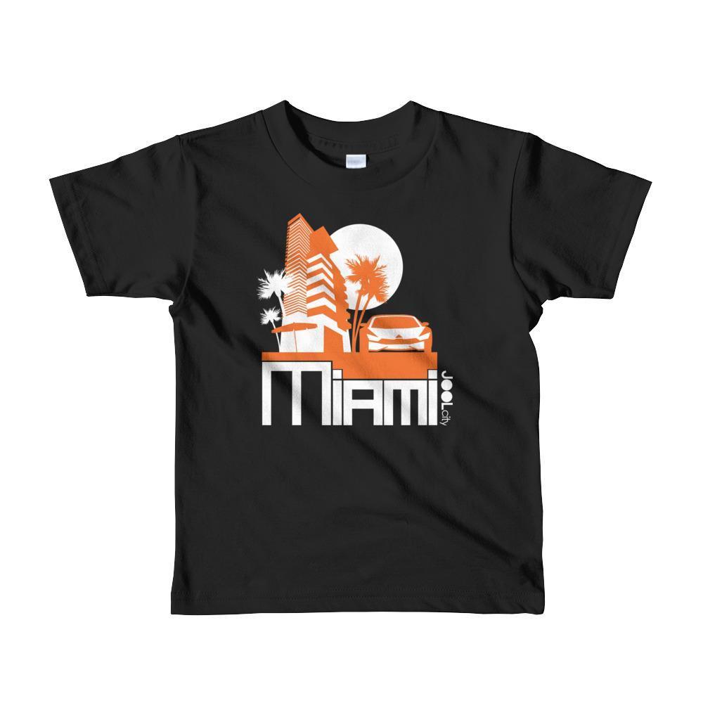 Miami Sleek City Toddler Short-Sleeve T-Shirt T-Shirt Black / 6yrs designed by JOOLcity