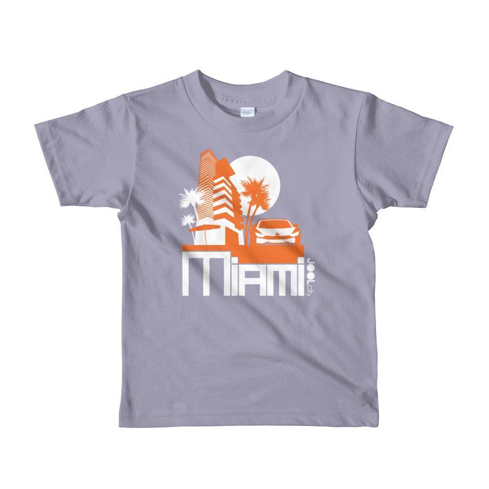 Miami Sleek City Toddler Short-Sleeve T-Shirt T-Shirt Slate / 6yrs designed by JOOLcity
