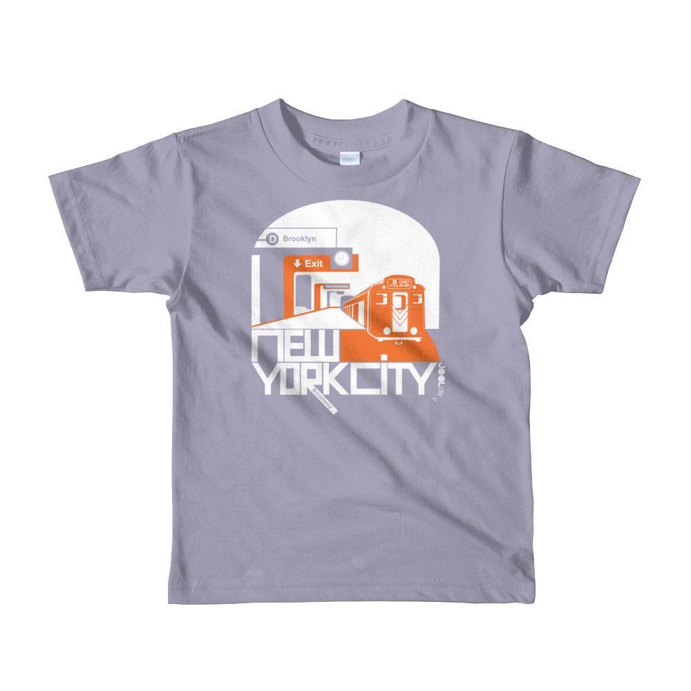 New York Brooklyn Bound Toddler Short Sleeve T-shirt T-Shirt Slate / 6yrs designed by JOOLcity