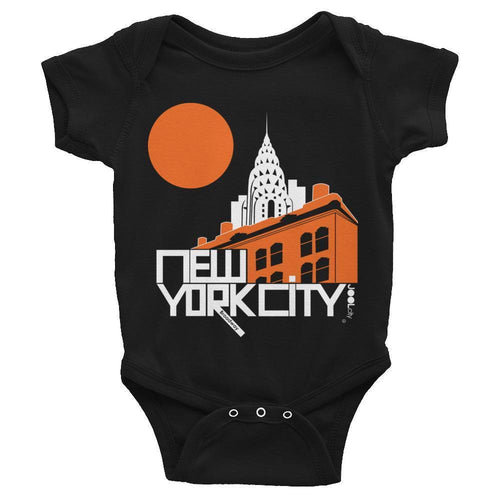New York Gotham Deco Baby Onesie