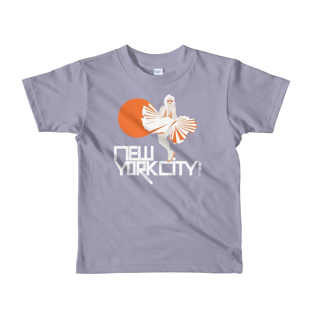 New York My Girl Toddler Short Sleeve T-shirt  Slate / 6yrs designed by JOOLcity