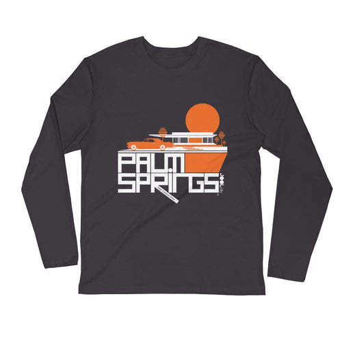 Palm Springs Cool Continental Long Sleeve Men's T-Shirt T-Shirt 2XL designed by JOOLcity