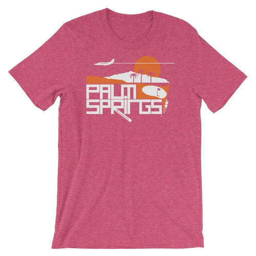 Palm Springs Country Club Short-Sleeve Men's  T-Shirt T-Shirt Heather Raspberry / 2XL designed by JOOLcity