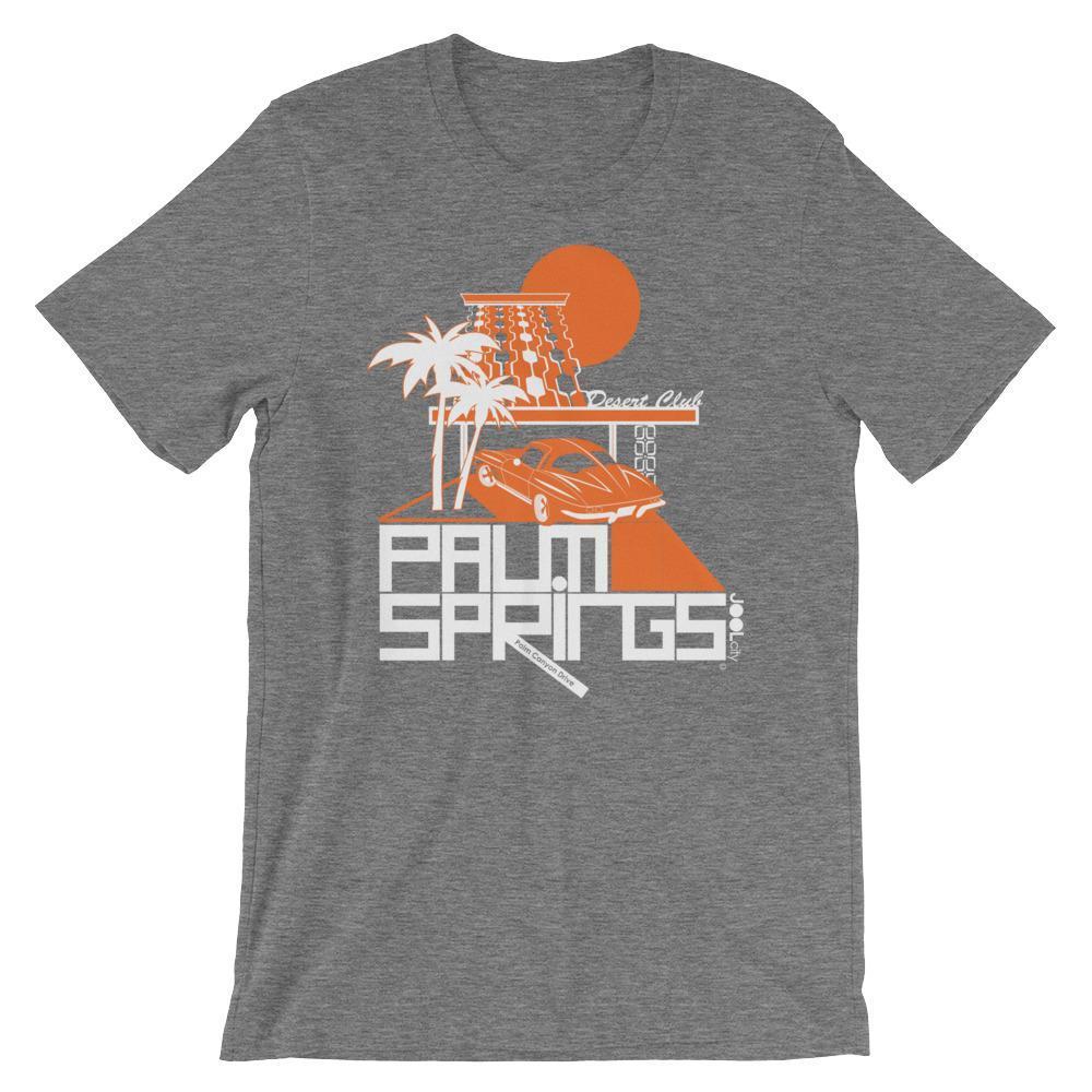 Palm Springs Desert Club Short-Sleeve Men's  T-Shirt T-Shirt Deep Heather / 2XL designed by JOOLcity