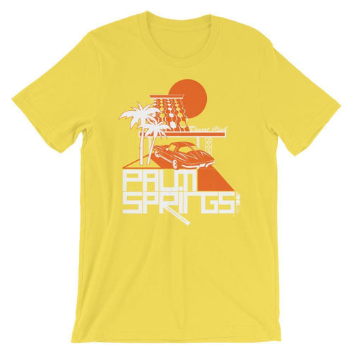 Palm Springs Desert Club Short-Sleeve Men's  T-Shirt T-Shirt Yellow / 2XL designed by JOOLcity