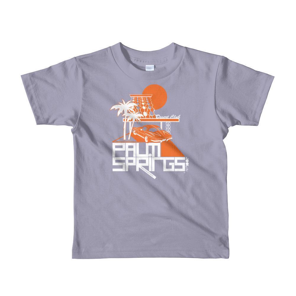 Palm Springs Desert Club Toddler Short Sleeve T-shirt T-Shirt Slate / 6yrs designed by JOOLcity