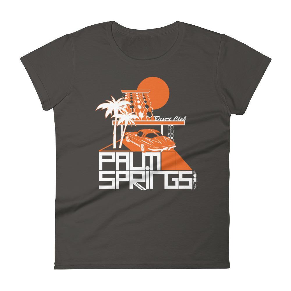 Palm Springs Desert Club Women's  Short Sleeve T-Shirt T-Shirt Smoke / 2XL designed by JOOLcity