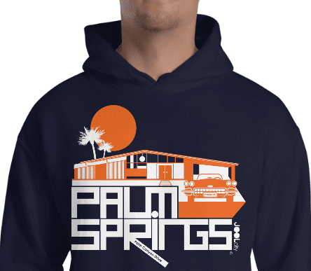 Palm Springs Glam Ranch Hooded Sweatshirt