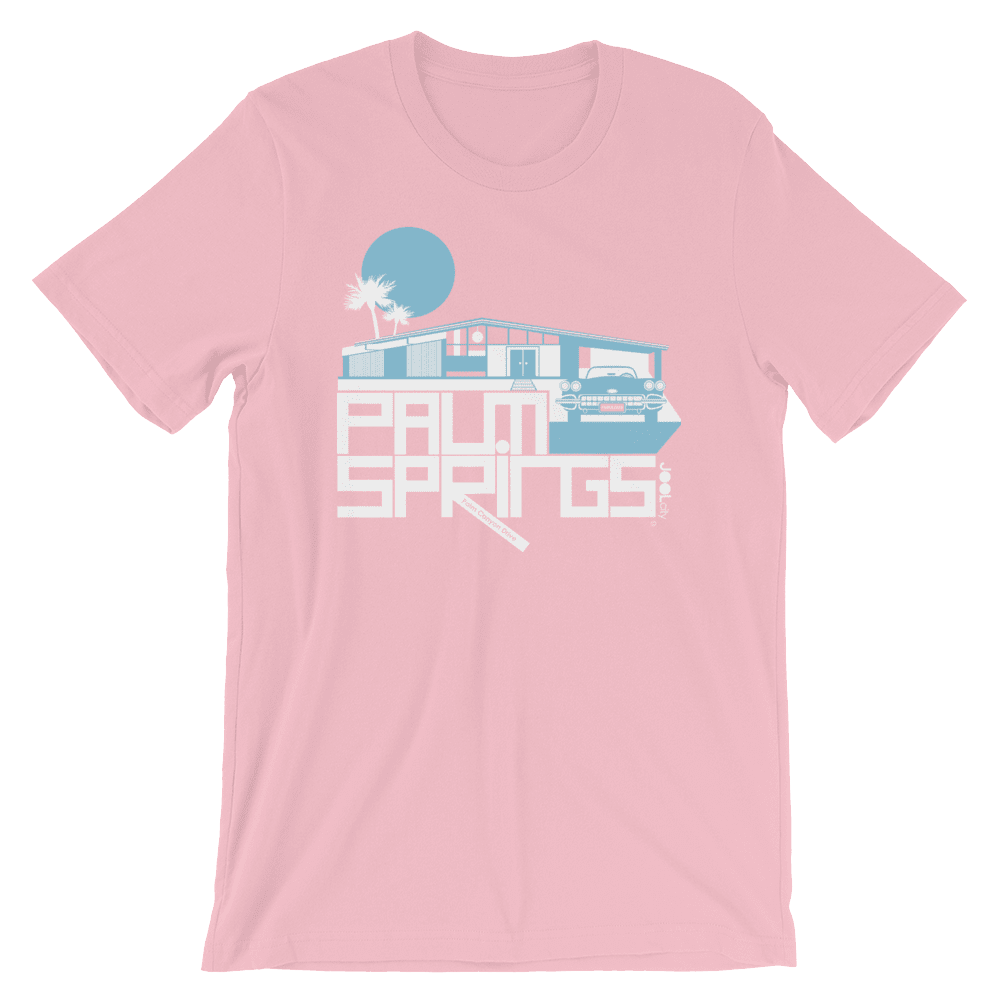 Palm Springs Glam Ranch Short-Sleeve Men's  T-Shirt T-Shirt Pink / 2XL designed by JOOLcity