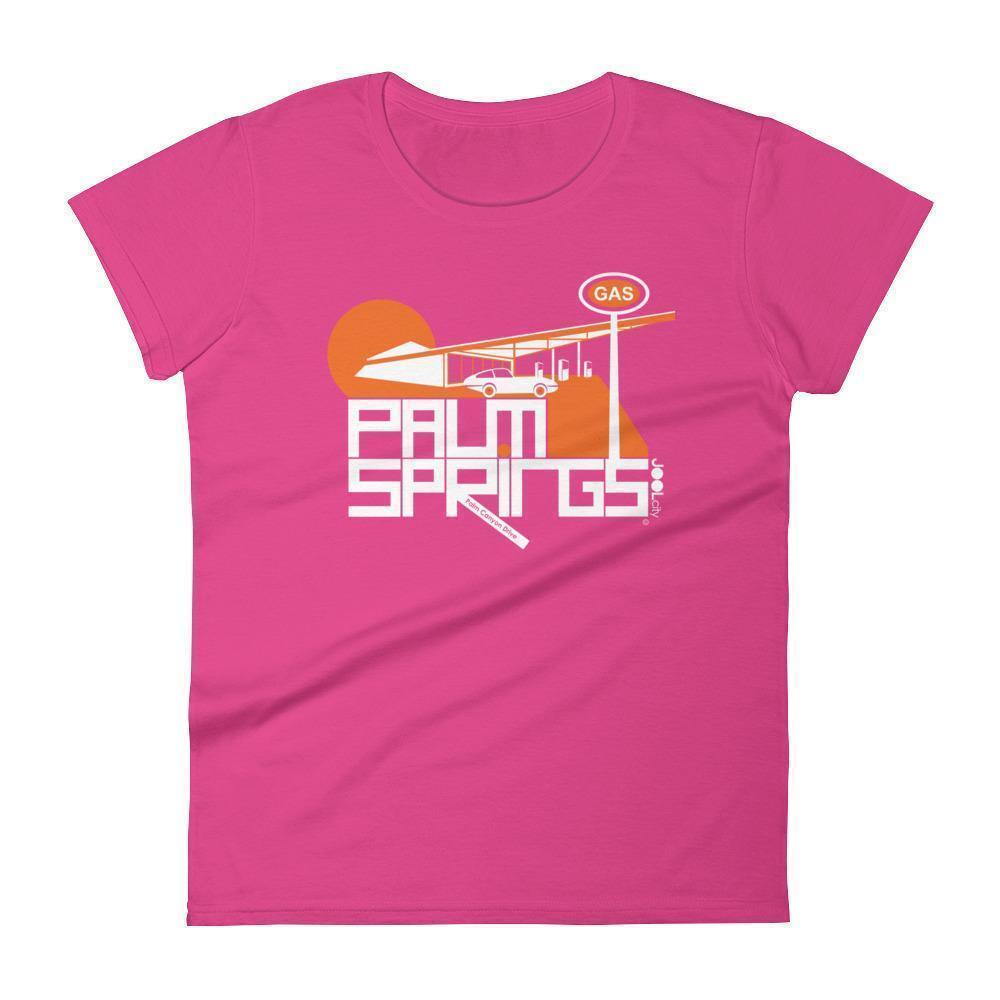 Palm Springs High Octane Women's Short Sleeve T-Shirt T-Shirt Hot Pink / XL designed by JOOLcity