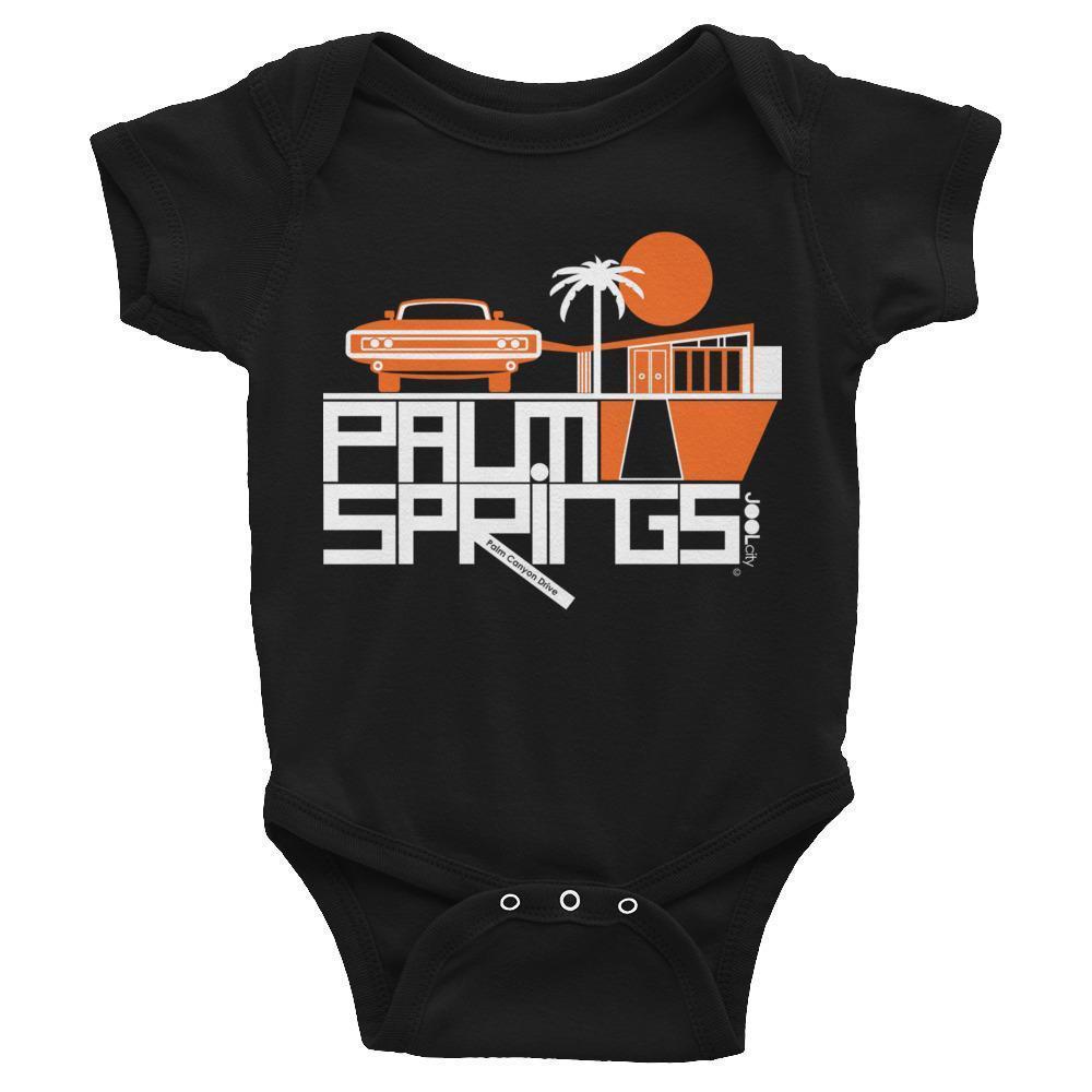 Palm Springs  Mod-Car  Baby Onesie