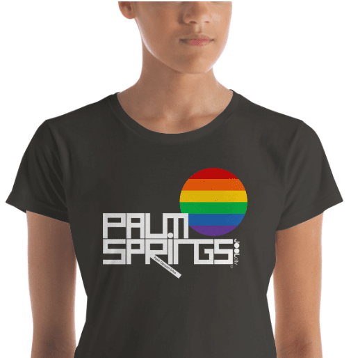 Palm Springs  PRIDE  Women's  Short Sleeve T-Shirt T-Shirt  designed by JOOLcity