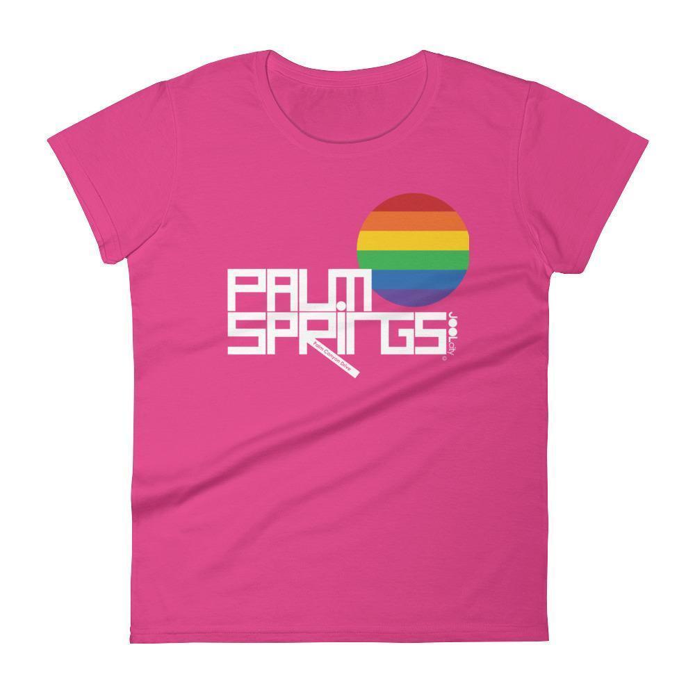 Palm Springs  PRIDE  Women's  Short Sleeve T-Shirt T-Shirt Hot Pink / 2XL designed by JOOLcity