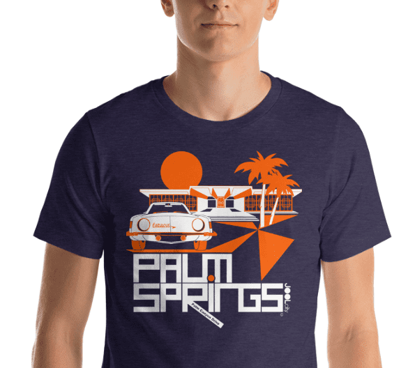Palm Springs Swank City Short-Sleeve Unisex T-Shirt T-Shirt  designed by JOOLcity