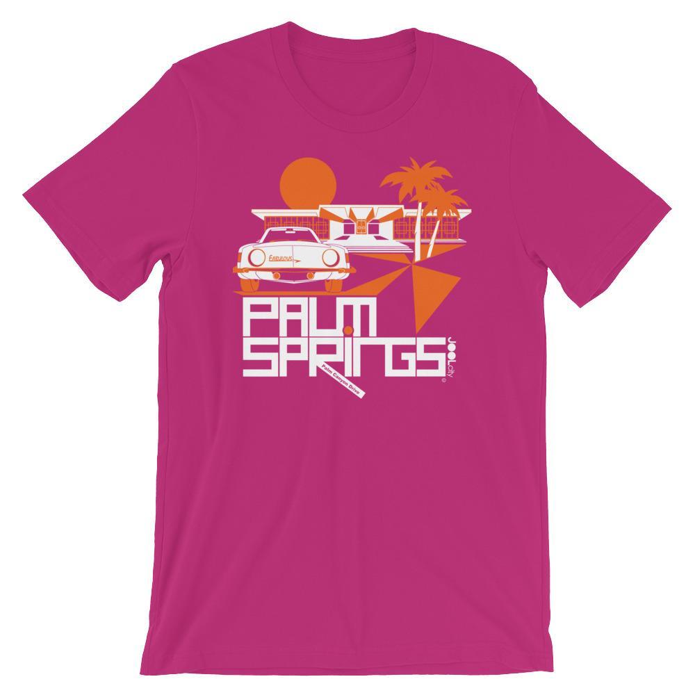 Palm Springs Swank City Short-Sleeve Unisex T-Shirt T-Shirt Berry / 2XL designed by JOOLcity
