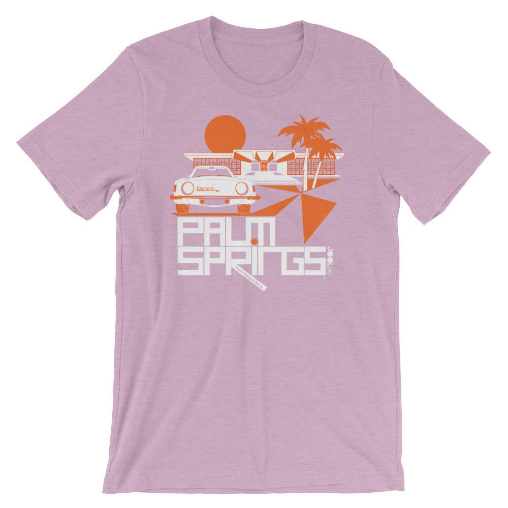 Palm Springs Swank City Short-Sleeve Unisex T-Shirt T-Shirt Heather Prism Lilac / 2XL designed by JOOLcity