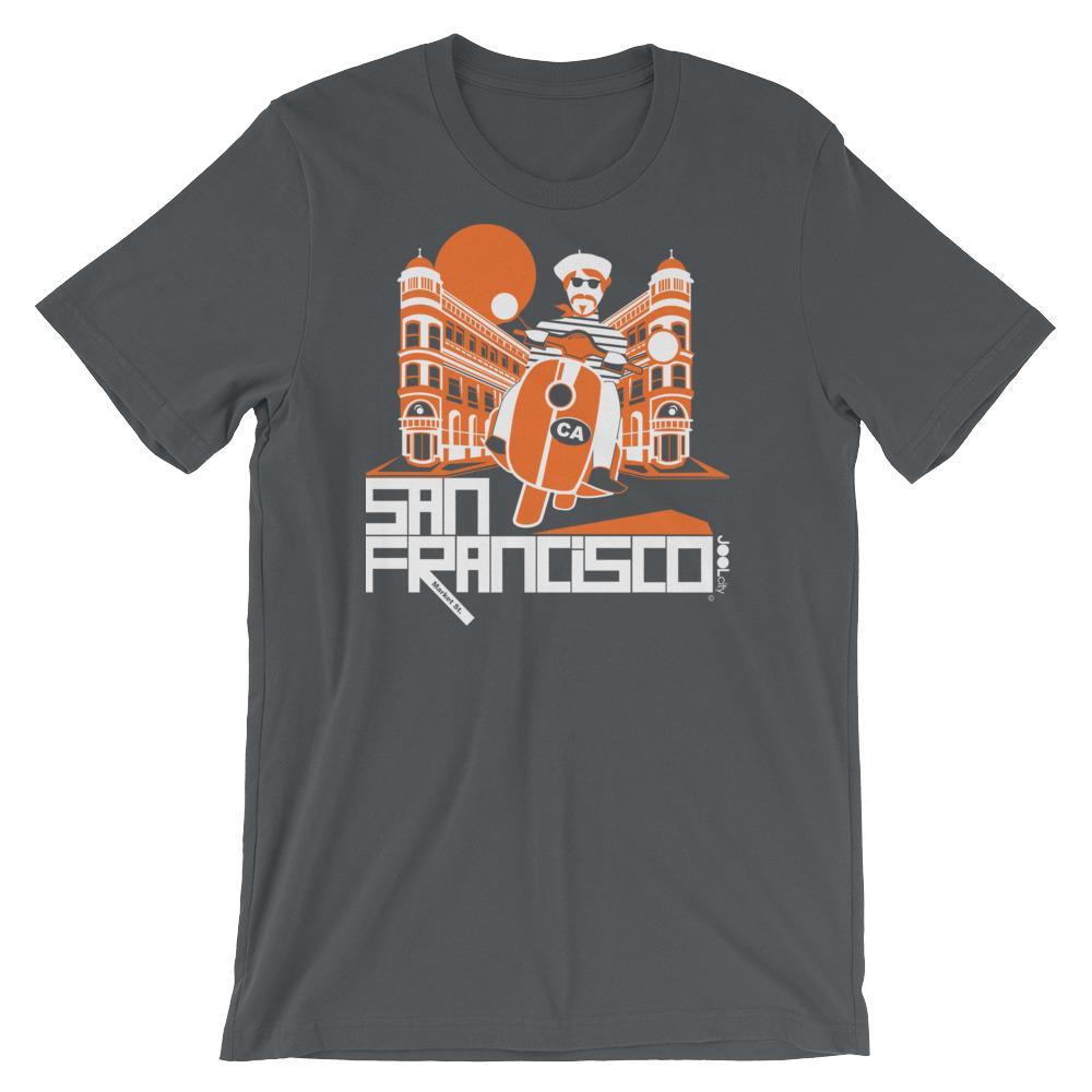 San Francisco Buddy Beatnik Short-Sleeve Men's T-Shirt T-Shirt Asphalt / 2XL designed by JOOLcity