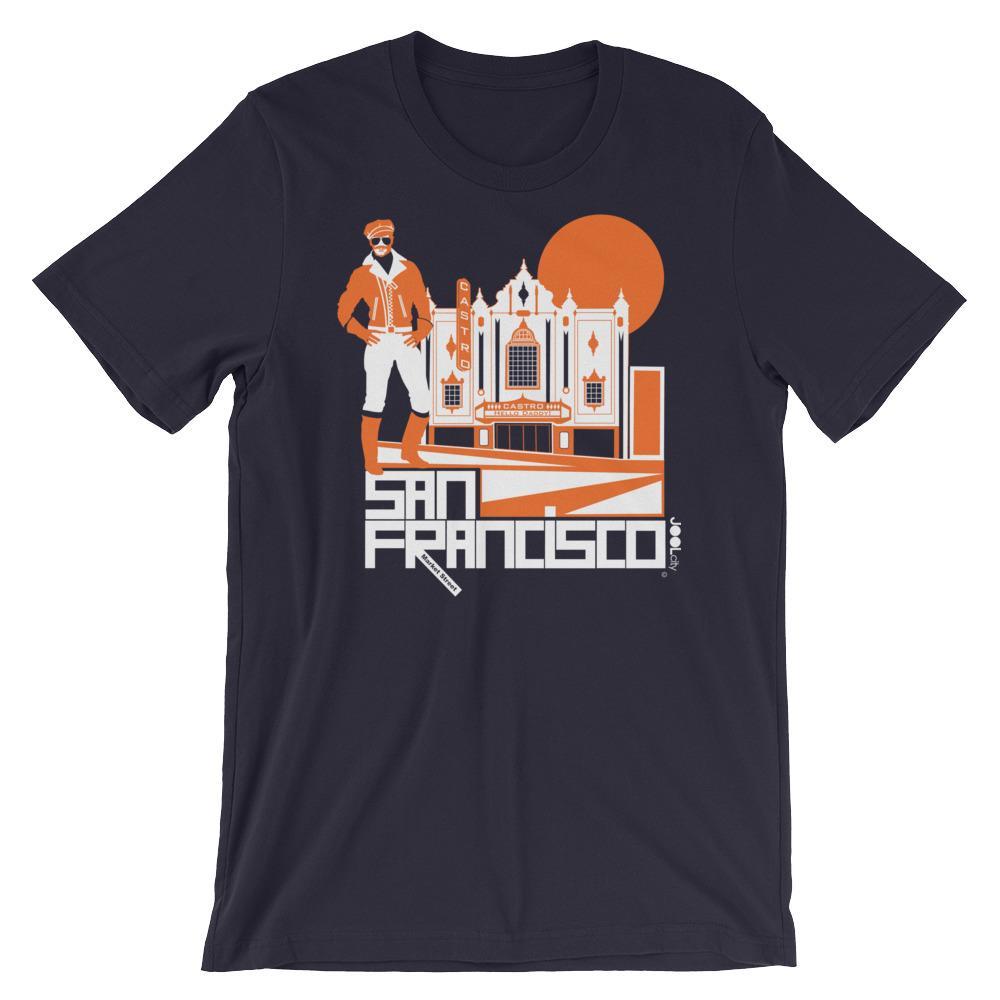 San Francisco Castro Daddy Short-Sleeve Men's T-Shirt T-Shirt Navy / 2XL designed by JOOLcity