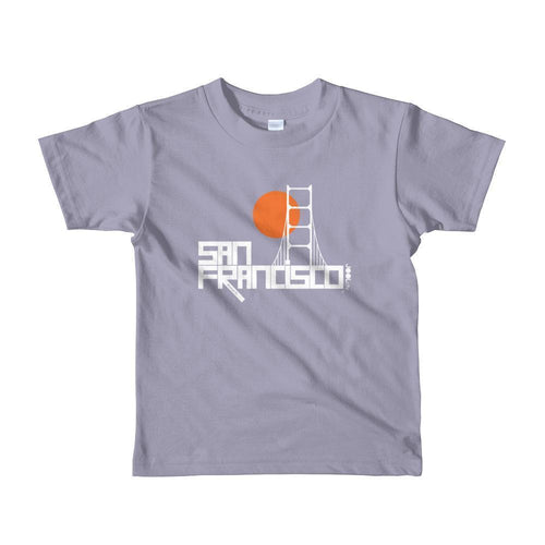 San Francisco Golden Gate Toddler Short-Sleeve T-Shirt T-Shirt Slate / 6yrs designed by JOOLcity