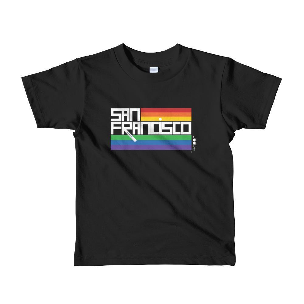 San Francisco PRIDE Toddler Short-Sleeve T-Shirt T-Shirt Black / 6yrs designed by JOOLcity