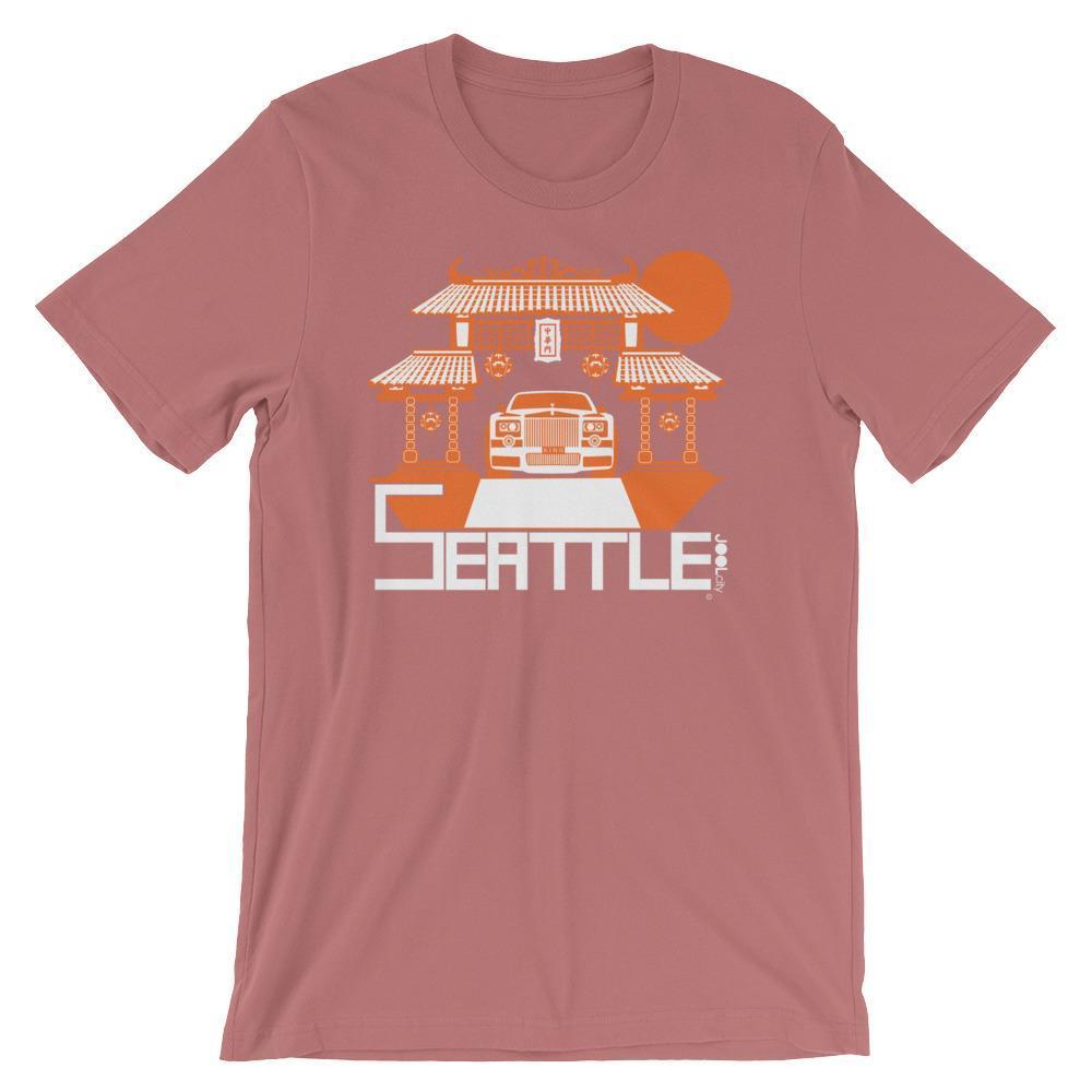 Seattle Chinatown Rolls Short-Sleeve Men's T-Shirt T-Shirt Mauve / 2XL designed by JOOLcity