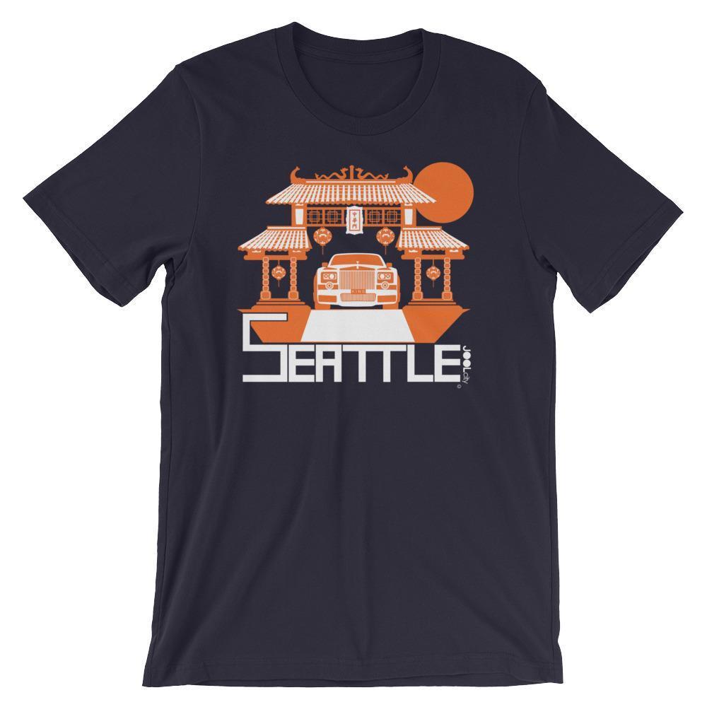 Seattle Chinatown Rolls Short-Sleeve Men's T-Shirt T-Shirt Navy / 2XL designed by JOOLcity