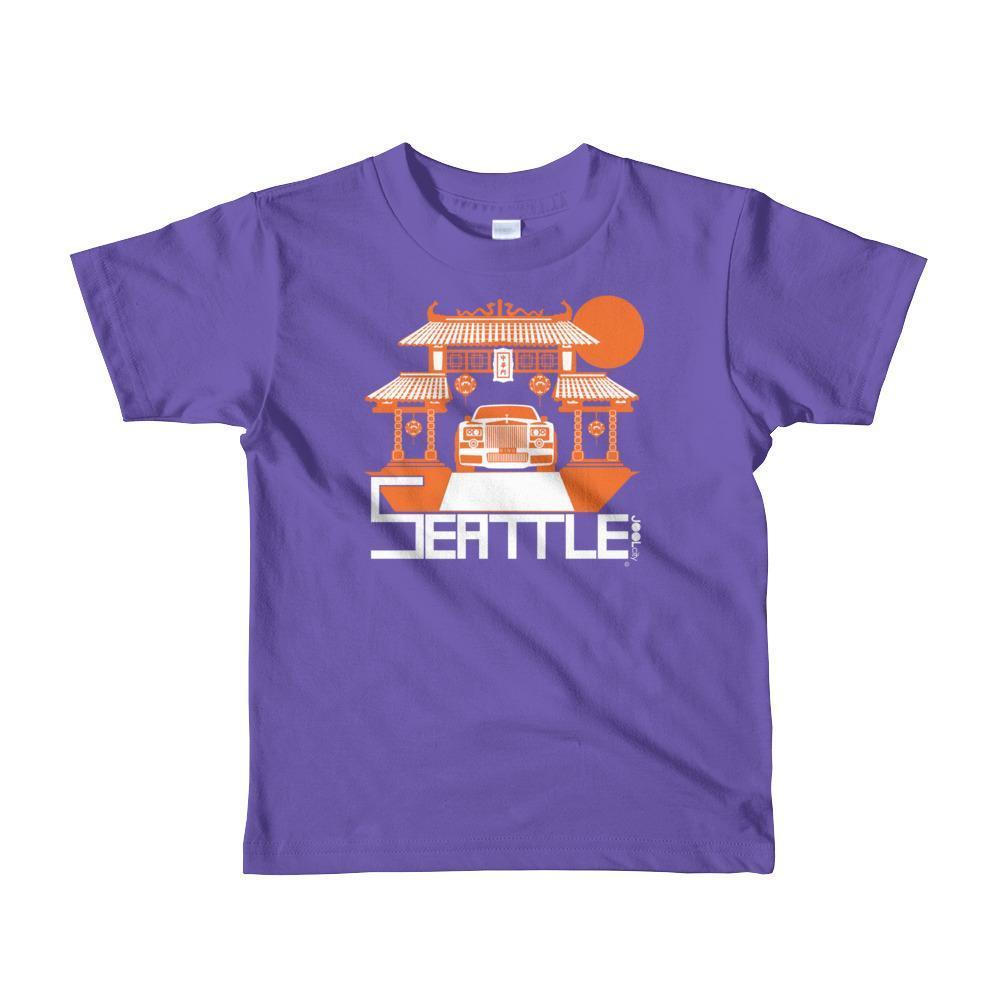 Seattle Chinatown Rolls Short Sleeve Toddler T-shirt T-Shirt Purple / 6yrs designed by JOOLcity
