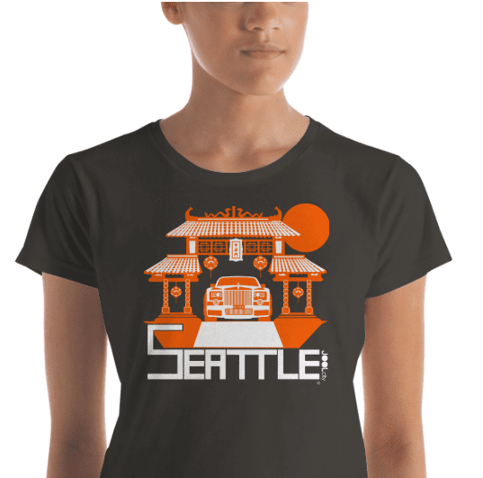 Seattle Chinatown Rolls Women's Short Sleeve T-shirt T-Shirt  designed by JOOLcity