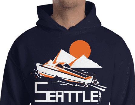 Seattle Cruiser Cruising Hooded Sweatshirt