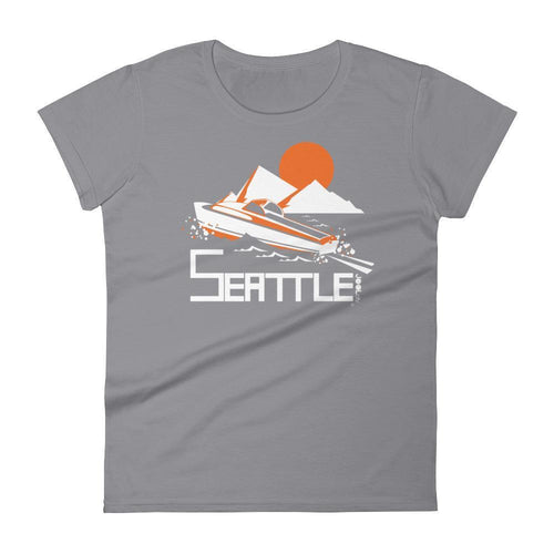 Seattle Cruising Cruiser Women's Short Sleeve T-Shirt T-Shirt Storm Grey / 2XL designed by JOOLcity