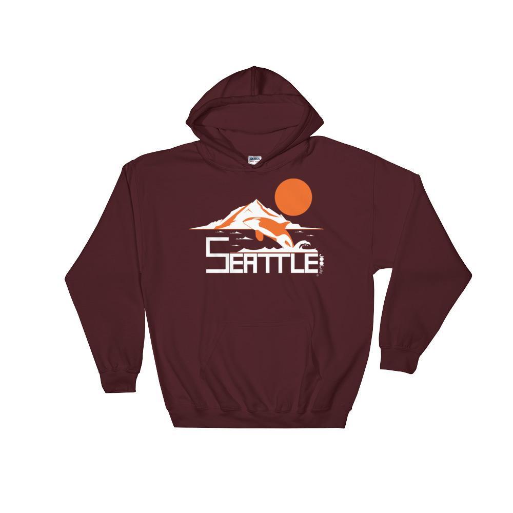 Seattle Orca Love Hooded Sweatshirt