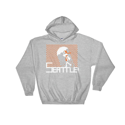 Seattle Raining Hearts Hooded Sweatshirt