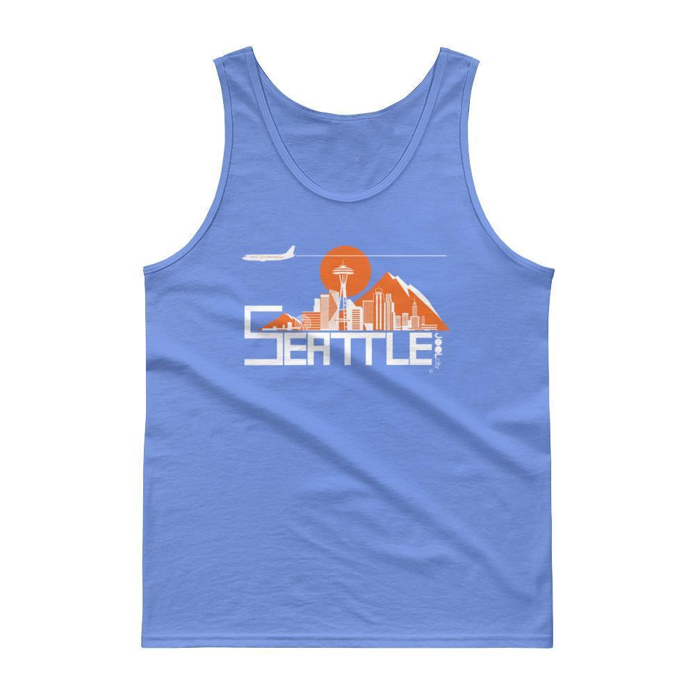 Seattle Skyline Flight Men's Tank Top