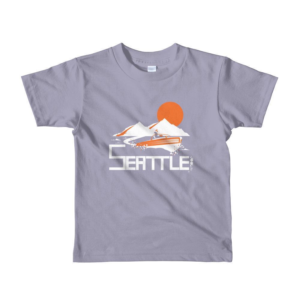 Seattle Wave Runner Toddler Short-Sleeve T-Shirt T-Shirt Slate / 4yrs designed by JOOLcity