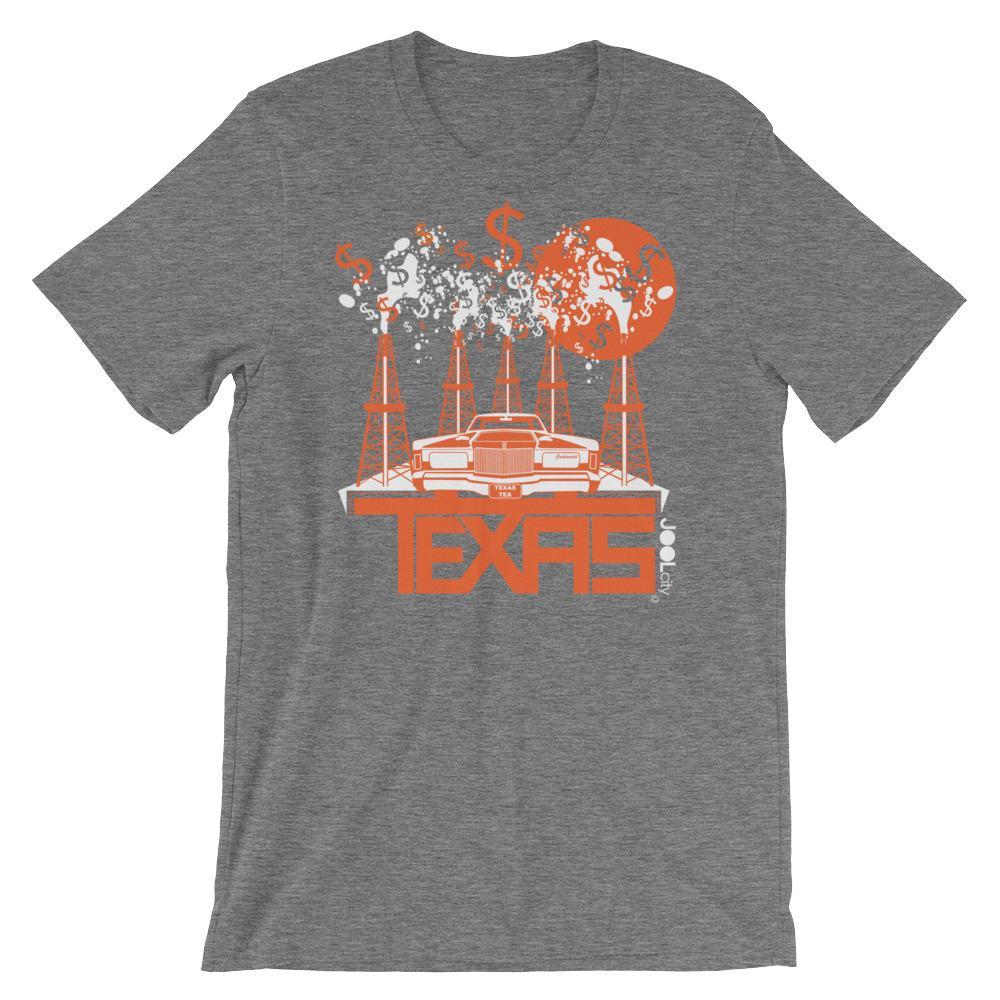 Texas Tea Short-Sleeve Men's T-Shirt T-Shirt Deep Heather / 2XL designed by JOOLcity