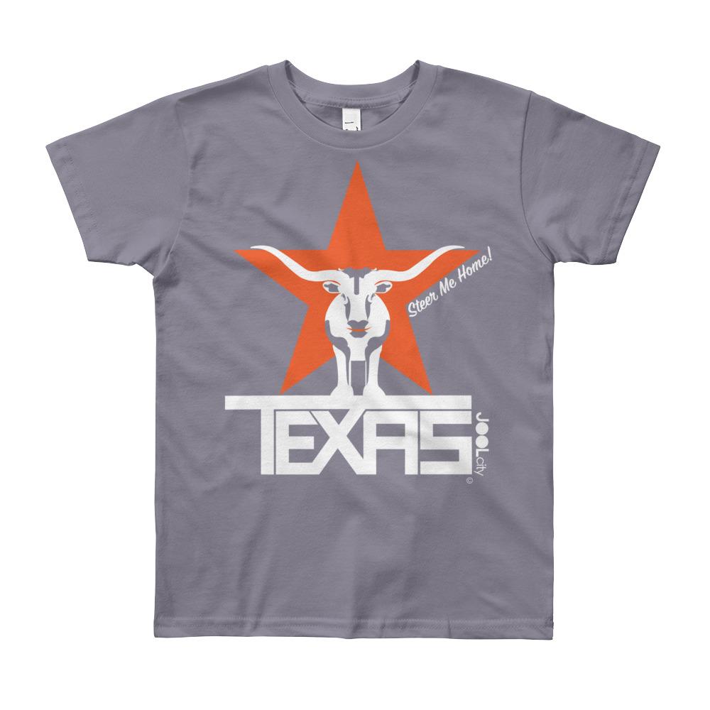 Texas Star & Steer Youth Short Sleeve T-Shirt