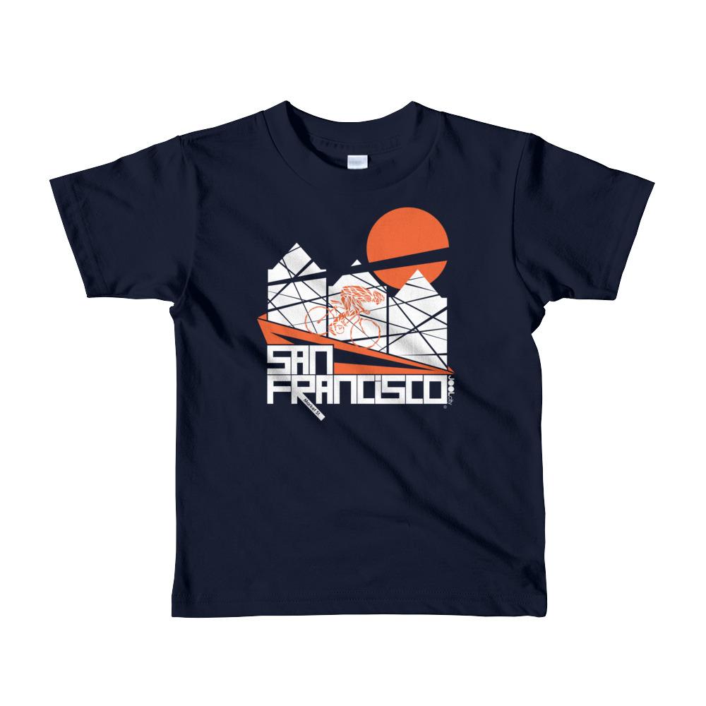 San Francisco Victorian Victorious Short Sleeve Toddler T-shirt T-Shirts Navy / 6yrs designed by JOOLcity