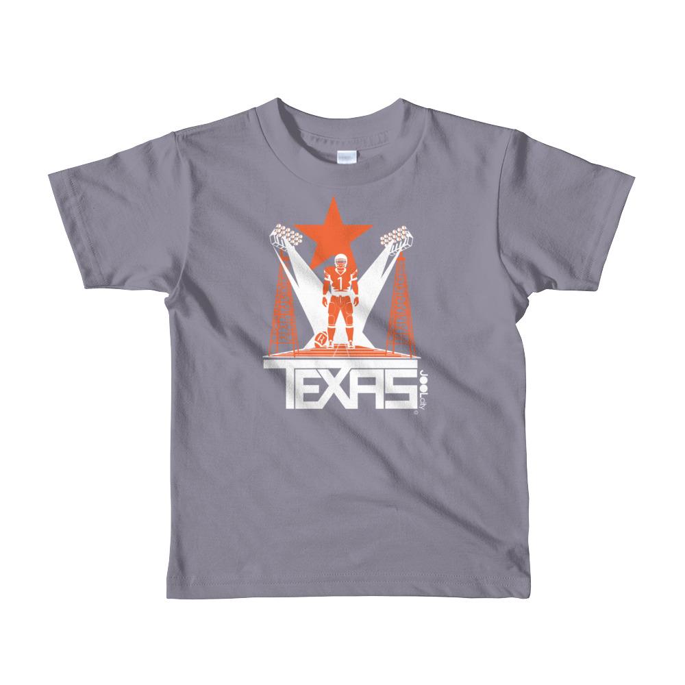 Texas Player One Short Sleeve Toddler T-shirt T-Shirts Slate / 6yrs designed by JOOLcity