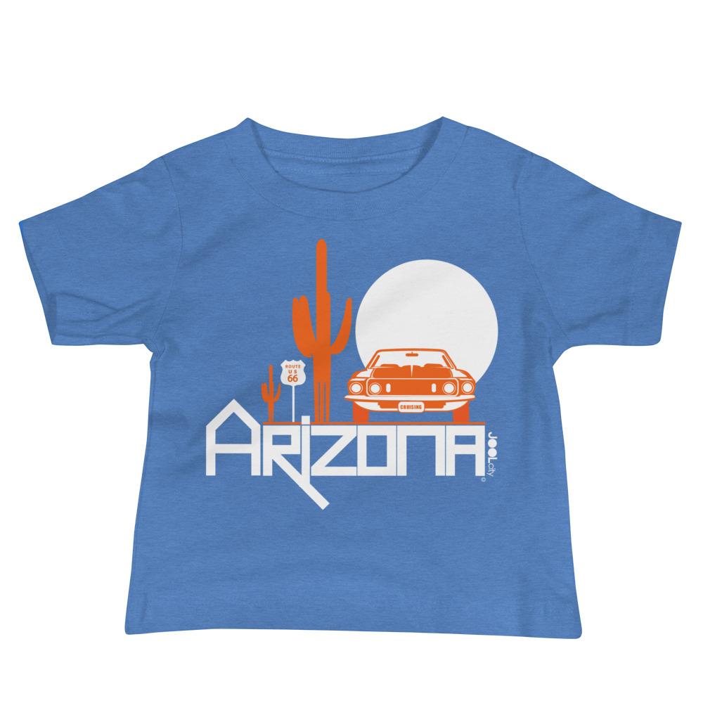 Arizona Cactus Cruise Baby Jersey Short Sleeve Tee T-Shirts Heather Columbia Blue / 18-24m designed by JOOLcity