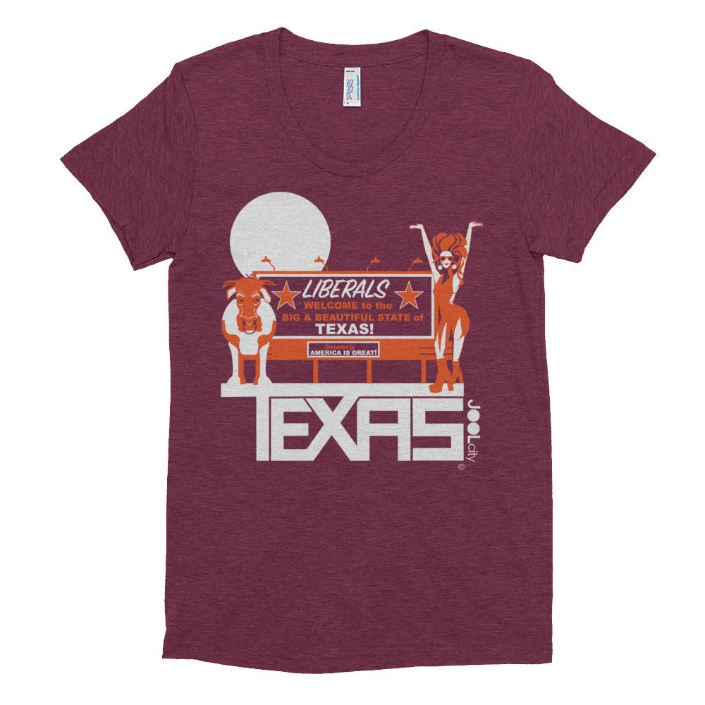Texas Liberal Love Women's Crew Neck T-shirt