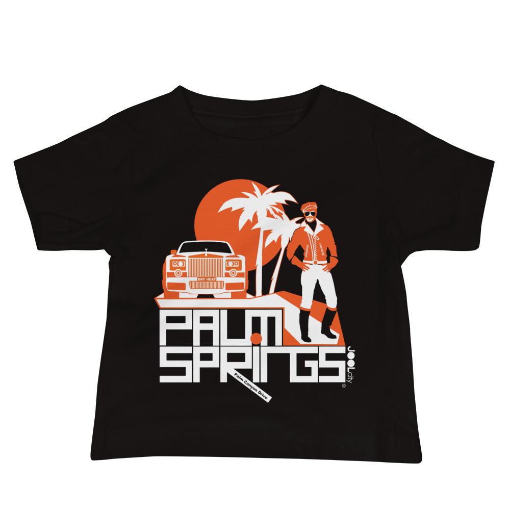 Palm Springs Rolling Pose Baby Jersey Short Sleeve Tee