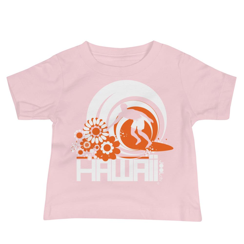 Hawaii Ripcurl Kid Baby Jersey Short Sleeve Tee T-Shirts Pink / 18-24m designed by JOOLcity