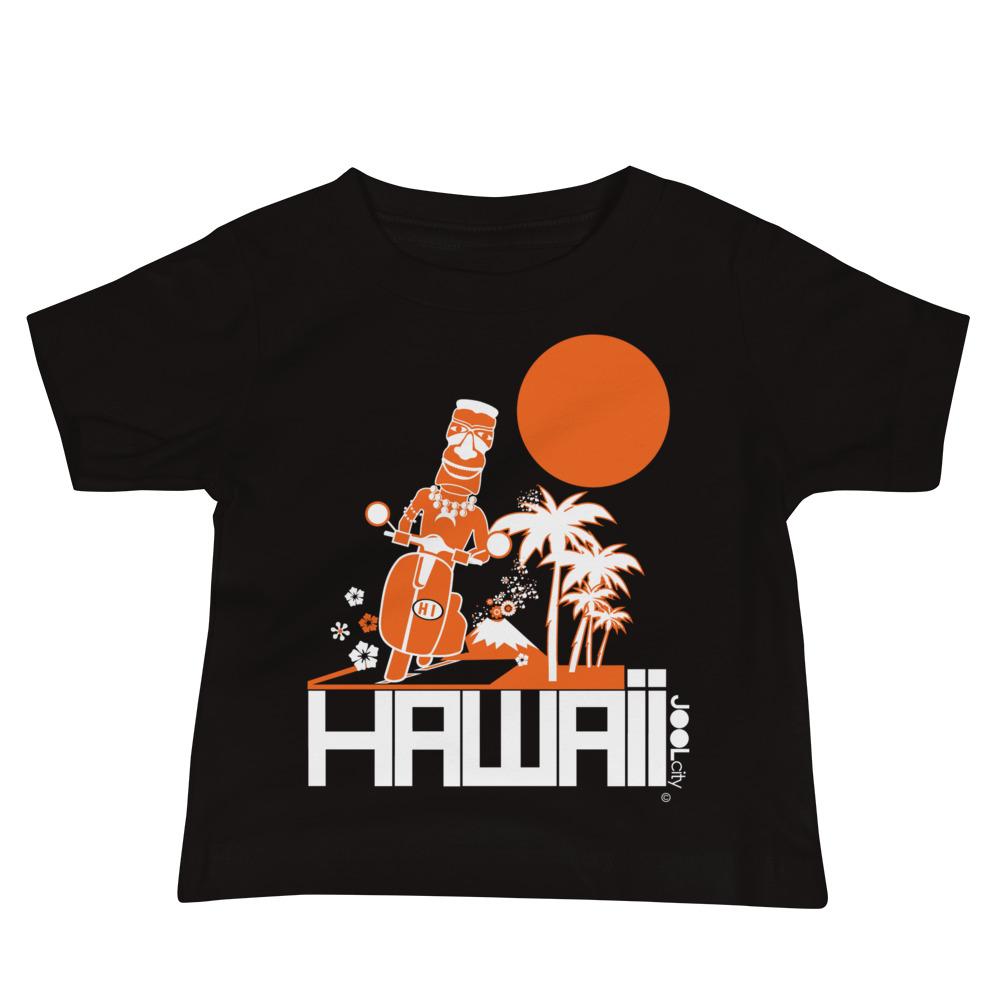 Hawaii Moped Madness Baby Jersey Short Sleeve Tee T-Shirts Black / 18-24m designed by JOOLcity